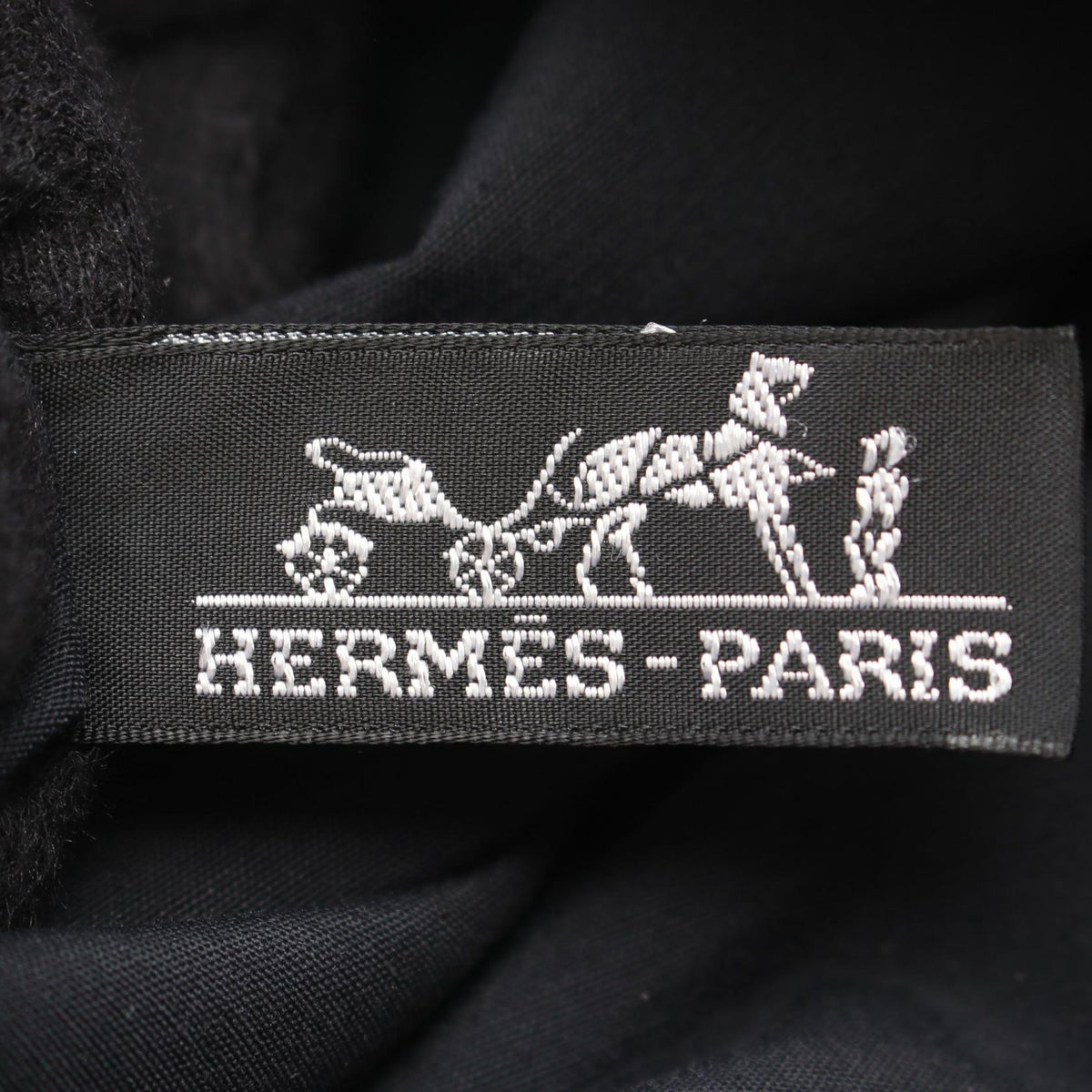 HERMES Herline Cabas Tote Bag Gray canvas Nylon canvas 2101219922522