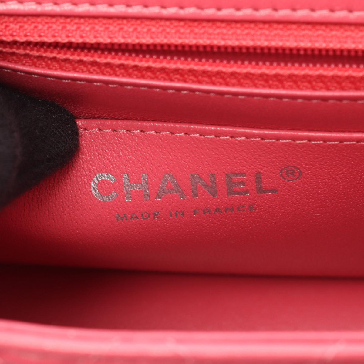 CHANEL Pink Mini Matelasse Lambskin (sheep leather) A35200 2121400015673