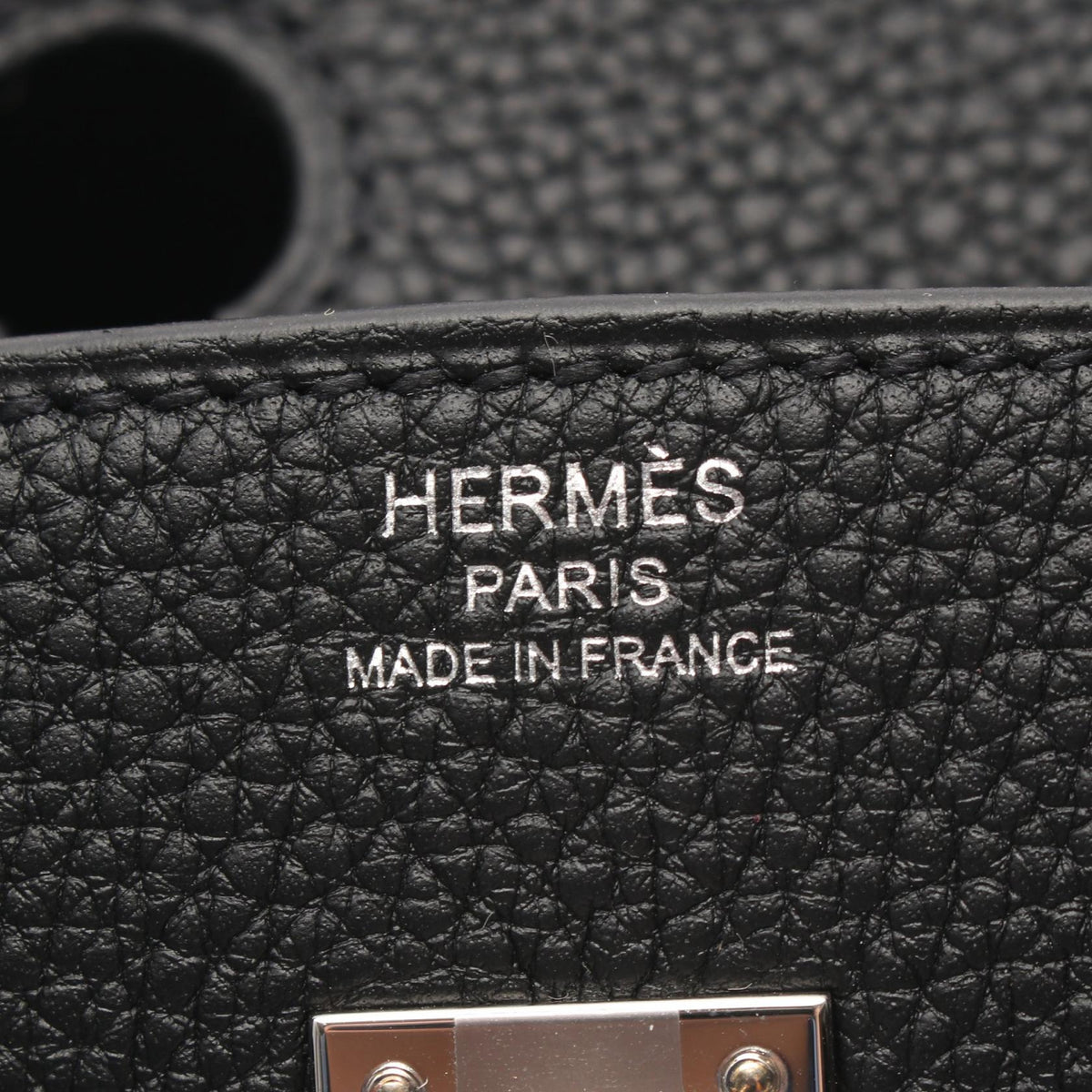 HERMES Birkin 25 HandbagNoir Black Noir Black Black Togo leather leather Togo leather 2120100032461