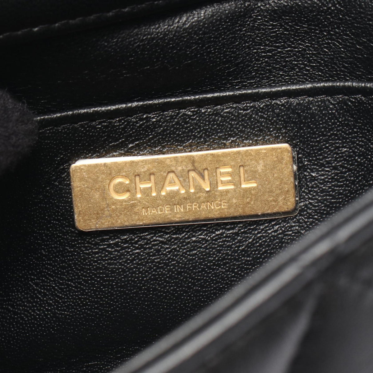 CHANEL Black Matelasse Lambskin (sheep leather) AS2599 2106800631951