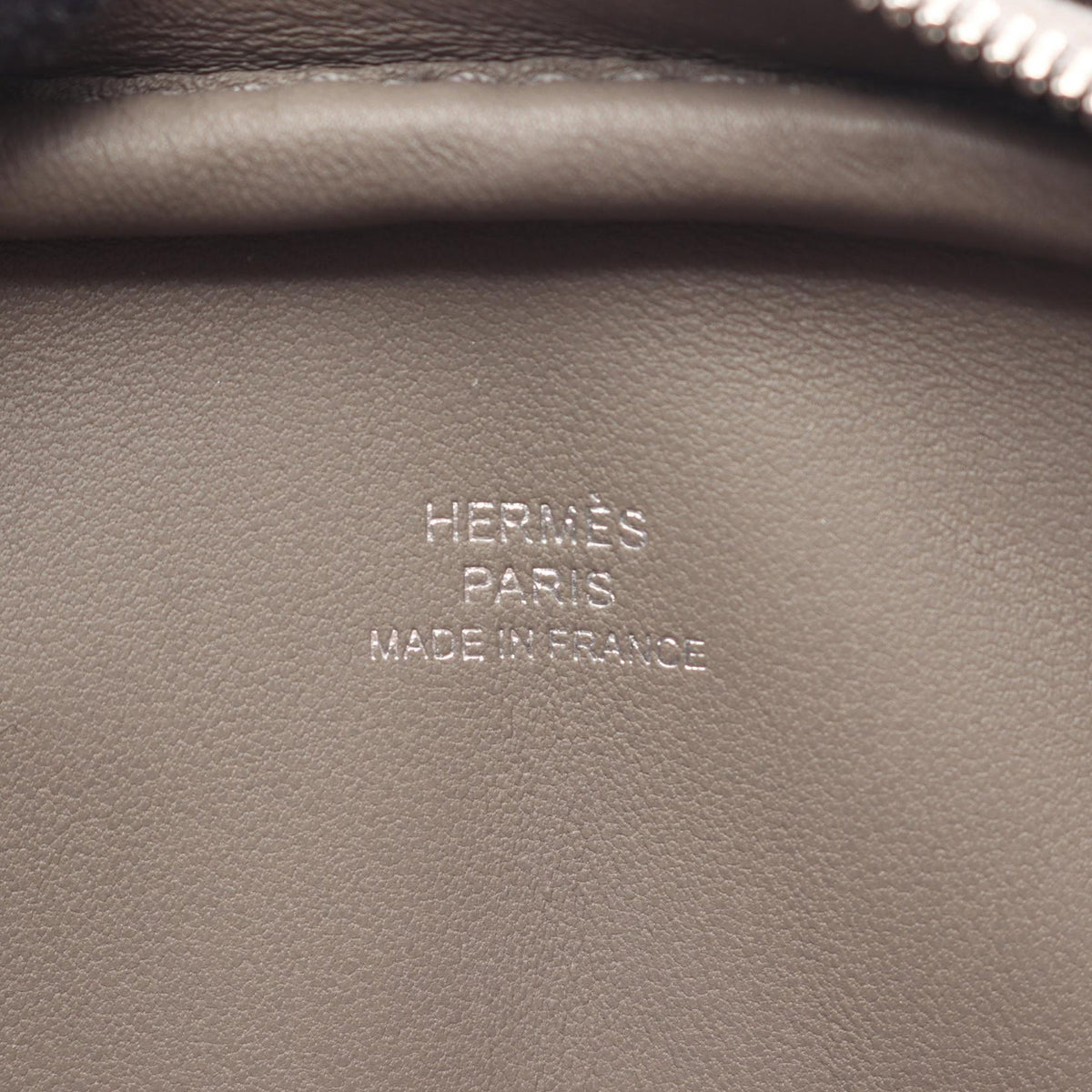 HERMES In the Loop Ecru Grimayer Waist bag Beige/Gray Vaux Swift leather Mouton Vaux Swift leather 2104102512855