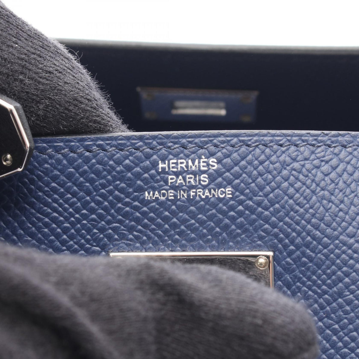 HERMES Kelly to go Shoulder BagBlue saphir Blue saphir Blue Epsom leather Calfskin (cowhide) Epsom 2106800631425
