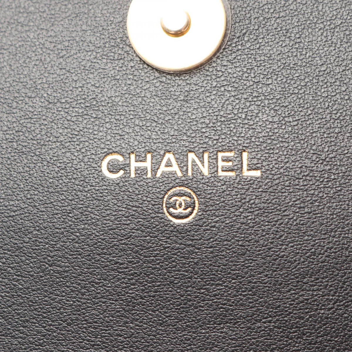 CHANEL Black Matelasse leather AP2814 2106800631616
