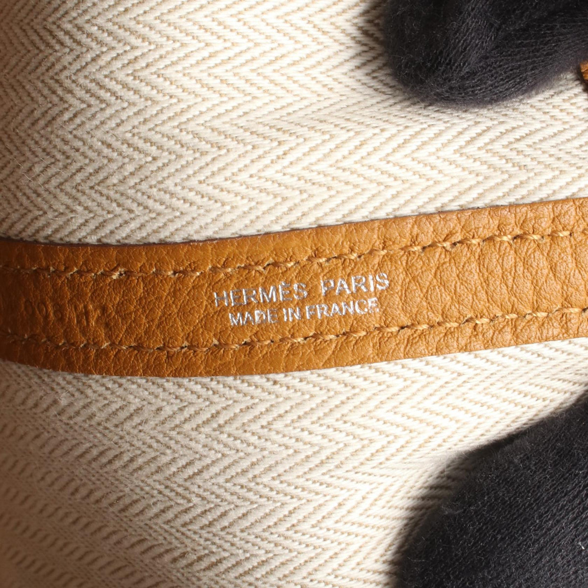 HERMES Garden party TPM Tote BagSesame Sesame Brown Negonda leather leather Negonda leather 2101219910192