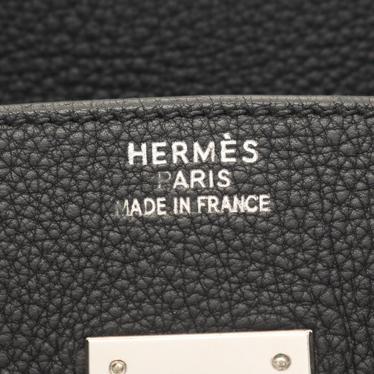 HERMES Birkin 35 Handbag Black Togo leather leather Togo leather 2101219909721