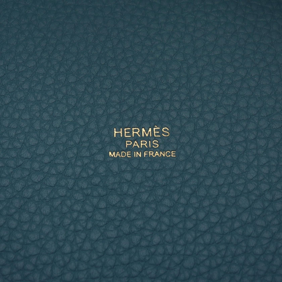 HERMES Picotin Lock PM HandbagNew Blue Jeans New Blue Jeans Blue Taurillon Clemence leather Taurillon Clemence 2120100032355