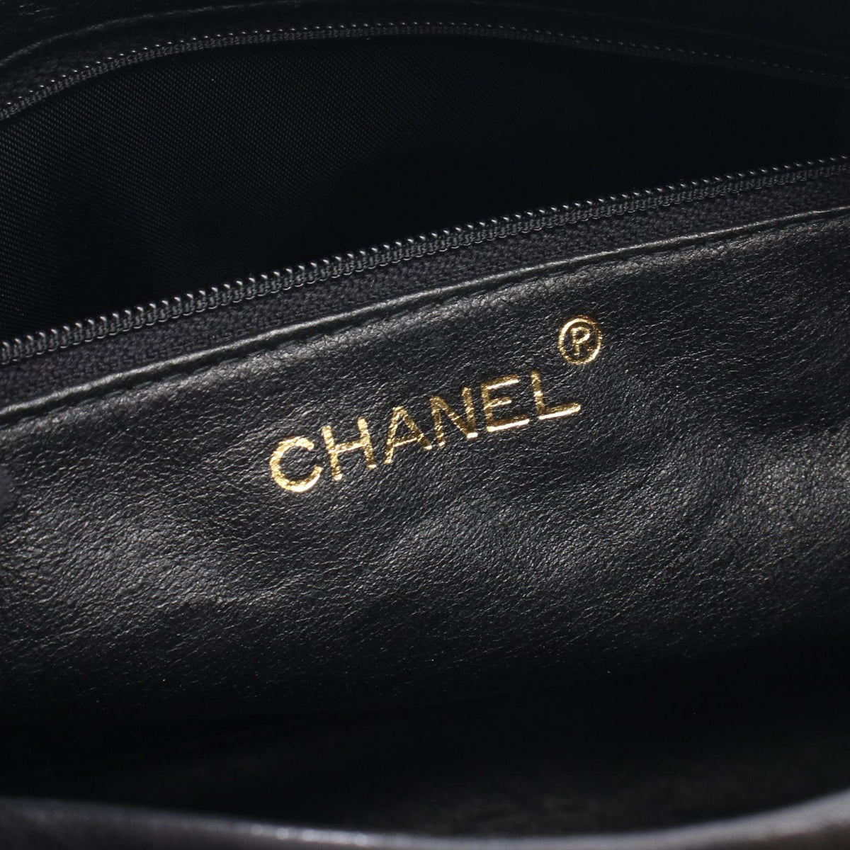 CHANEL Black COCO Mark Bias Stitch Tassel Lambskin (sheep leather) 2101219908663