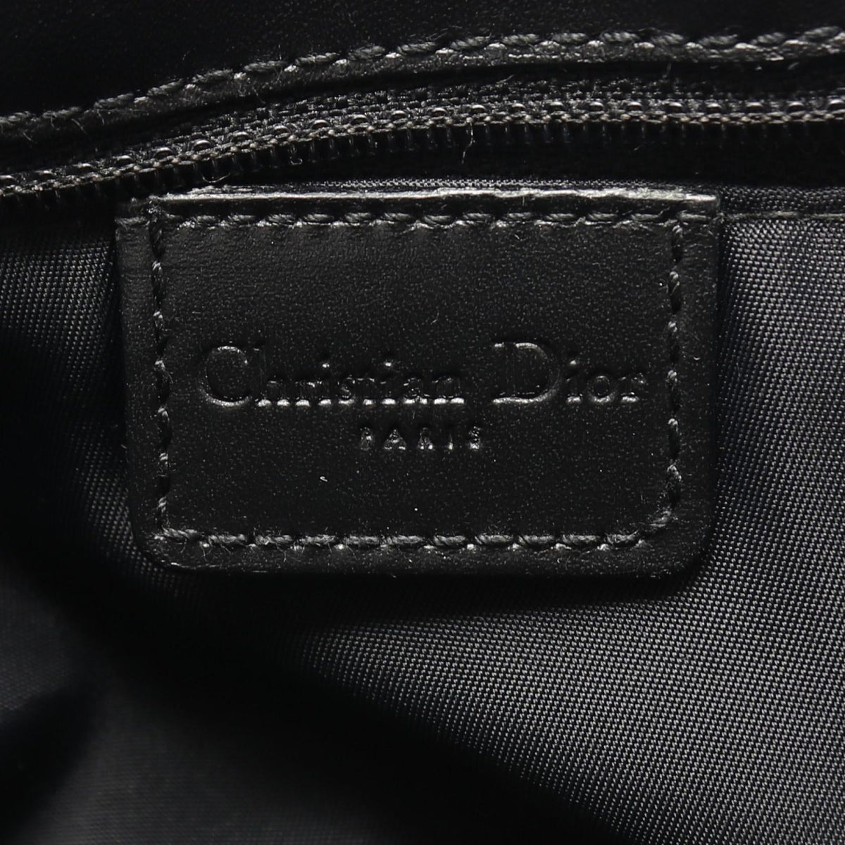 Dior street chic trotter Shoulder Bag Black canvas leather 2101219904566