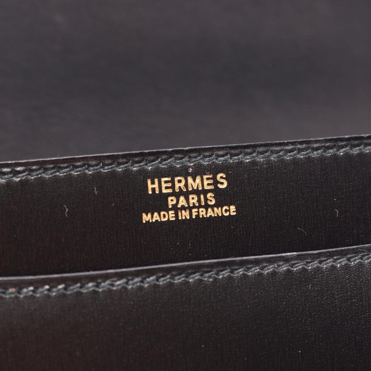 HERMES fonsbell Shoulder Bag Black Box calf leather Calfskin (cowhide) 2101219889399