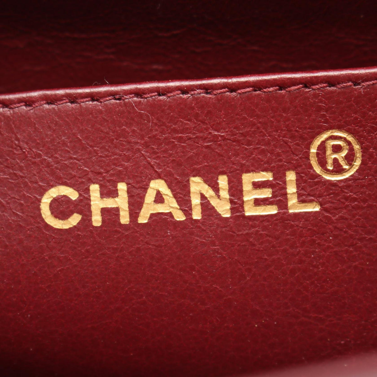 CHANEL Black Mademoiselle Stitch Lambskin (sheep leather) 2101219888149