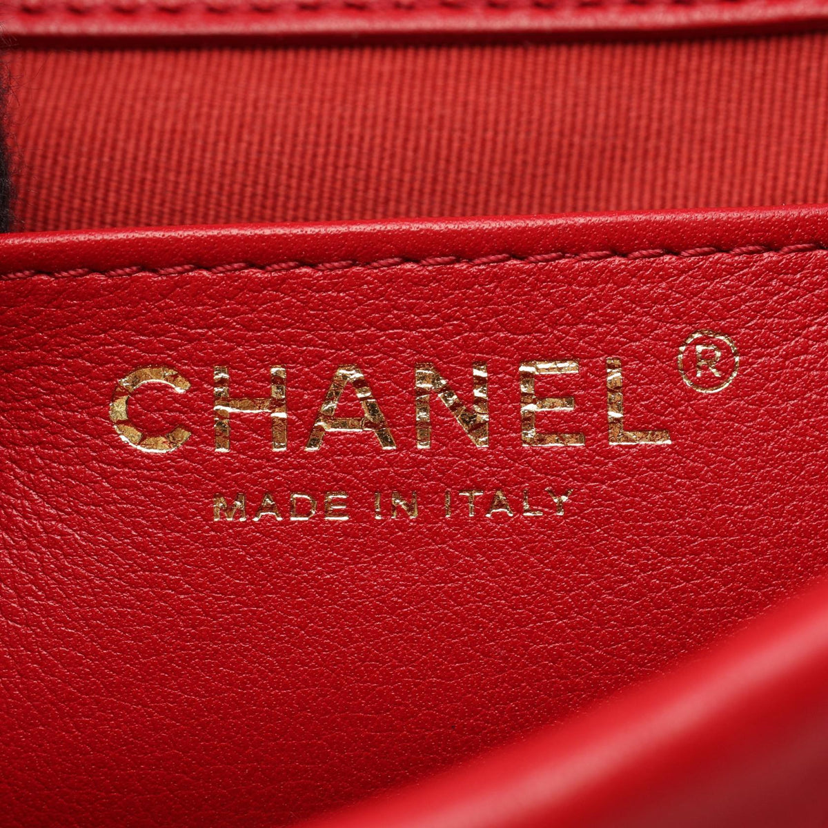 CHANEL Red Matelasse Small Chain Lambskin (sheep leather) AS4275 2106800640830