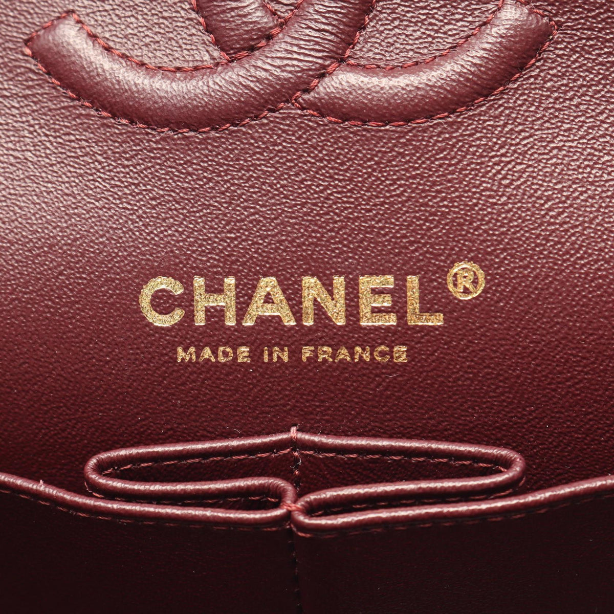 CHANEL Black Matelasse W flap Grained Calfskin leather 2106800641035