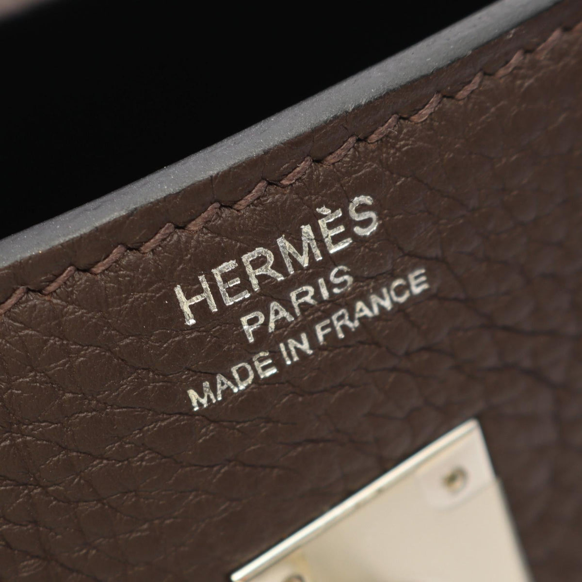 HERMES Birkin 25 HandbagEvennes Evennes Brown Togo leather leather Togo leather 2118700091056