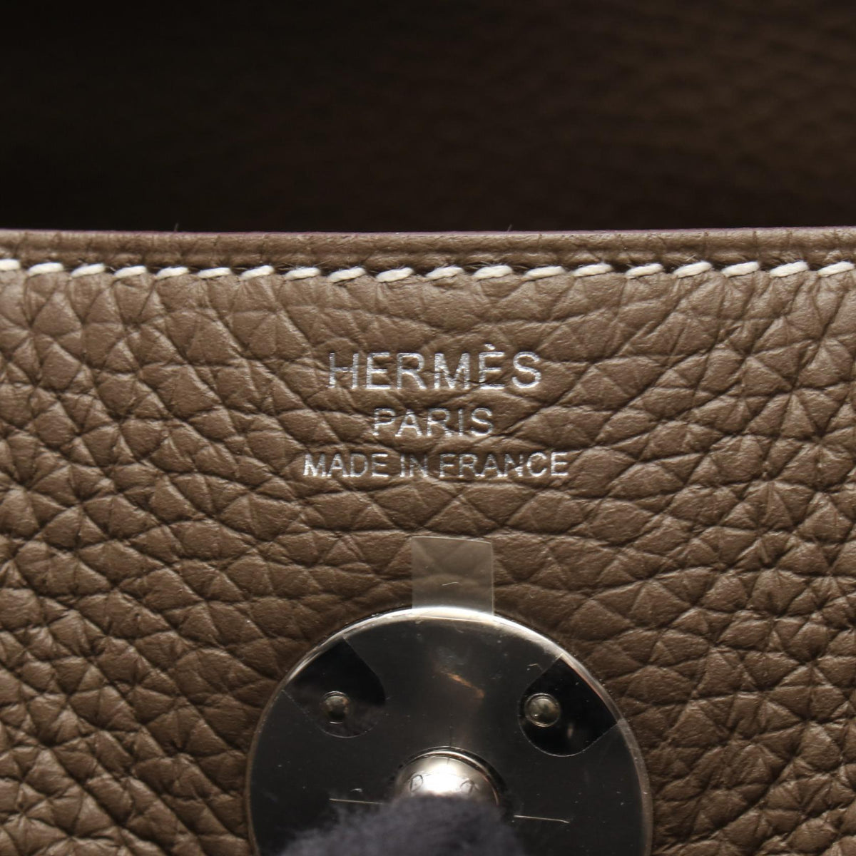 HERMES Lindy 26 Shoulder BagEtoupe Grey Etoupe Grey Gray Taurillon Clemence leather Taurillon Clemence 2104102533539