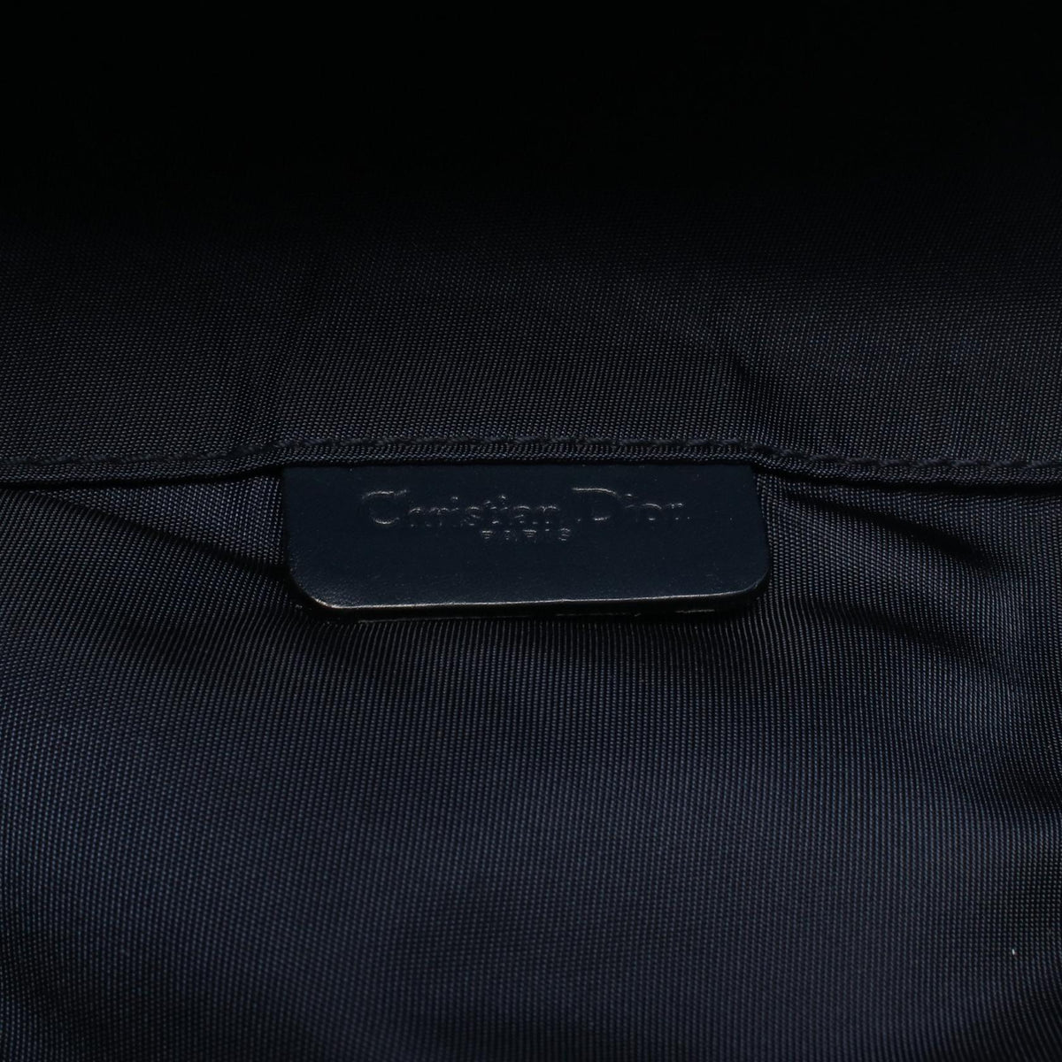 Dior Saddle Pouch Mini Trotter Pouch Navy/Beige canvas�leather MC1928 2101219958989