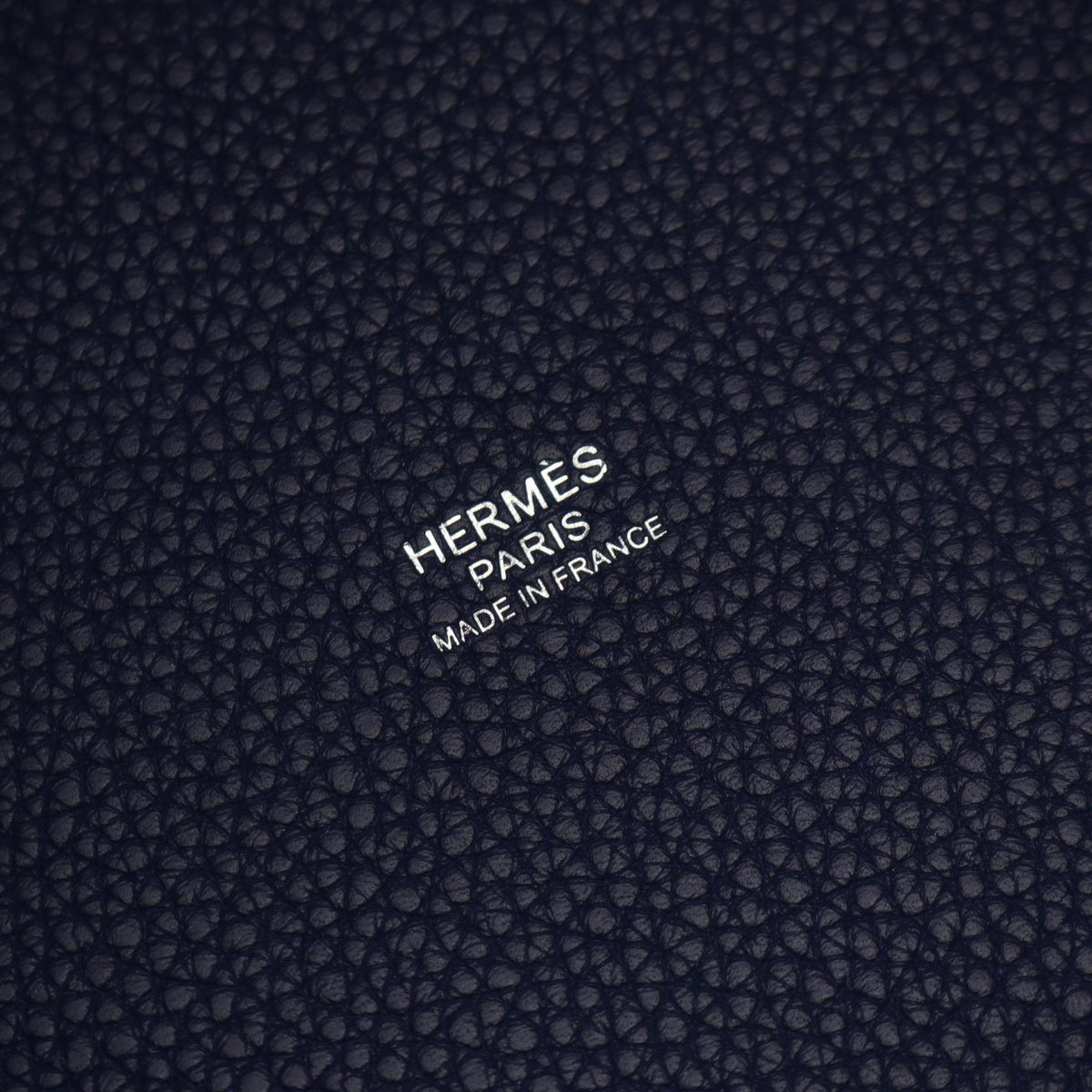 HERMES Picotin Lock PM HandbagBlue encre Blue encre Blue Taurillon Clemence leather Taurillon Clemence 2104102529761