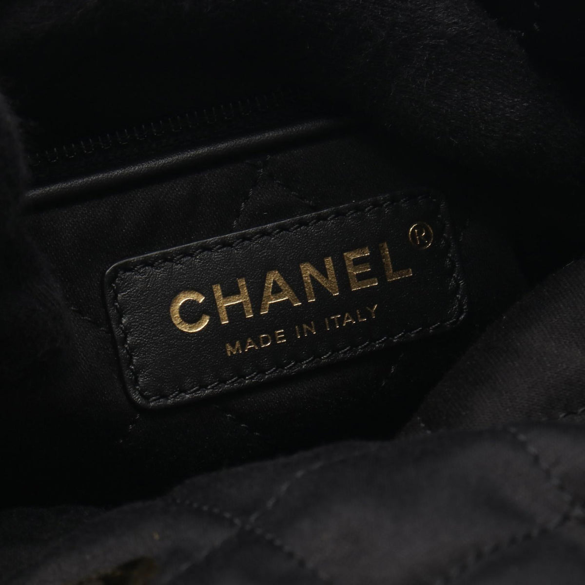 CHANEL Black Chanel 22 Large leather AS3313 2106800638561