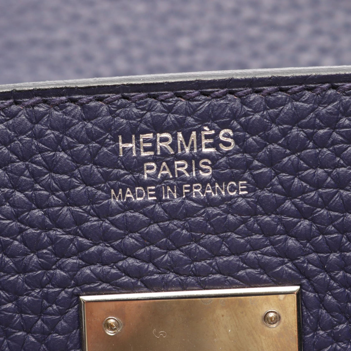 HERMES Birkin 30 HandbagBlue encre Blue encre Navy Togo leather leather Togo leather 2101220016159
