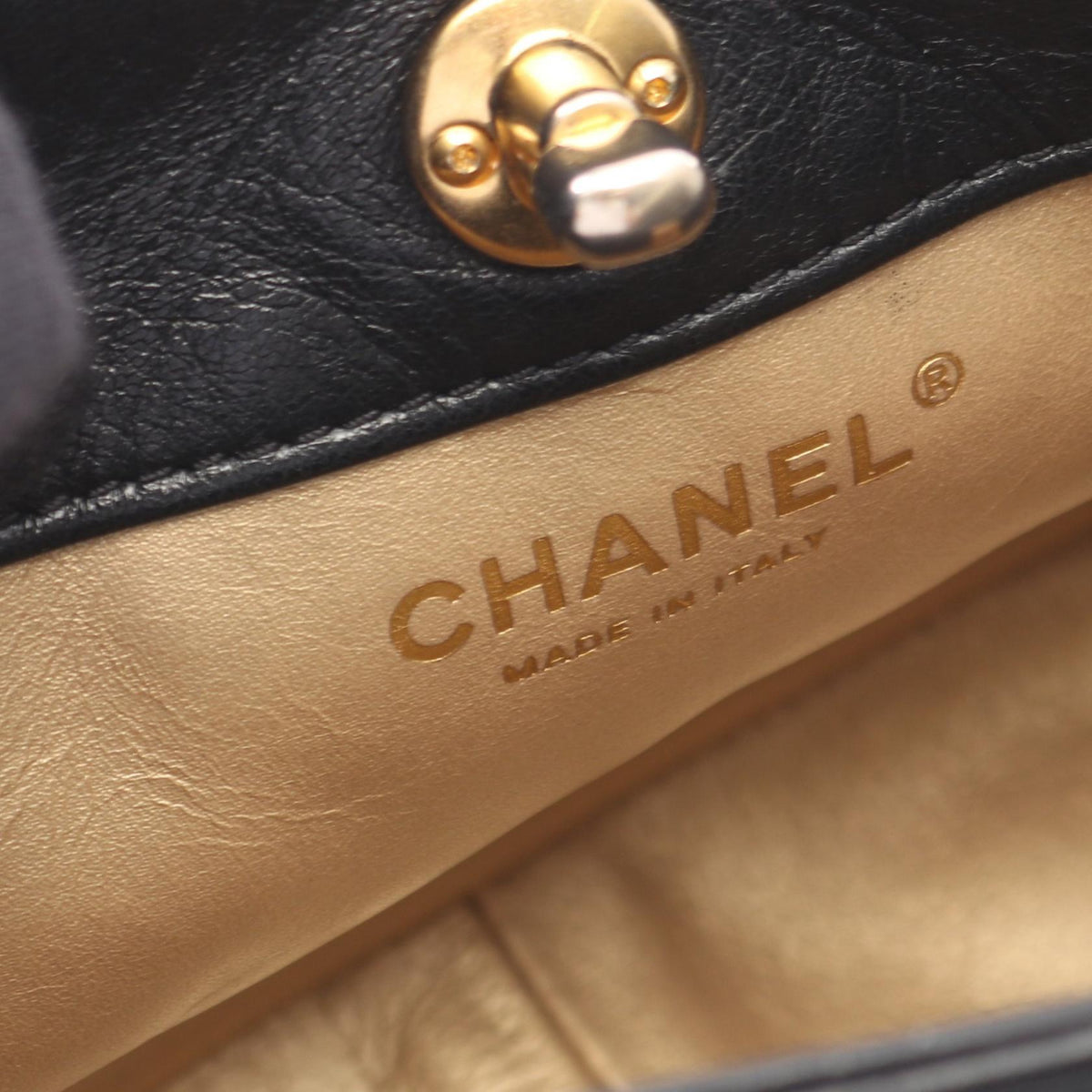 CHANEL Black Matelasse small hobo bag Lambskin (sheep leather) 2101219864655