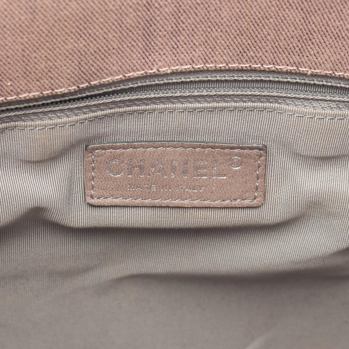 CHANEL Pink COCO Mark canvas�leather 2101219856551
