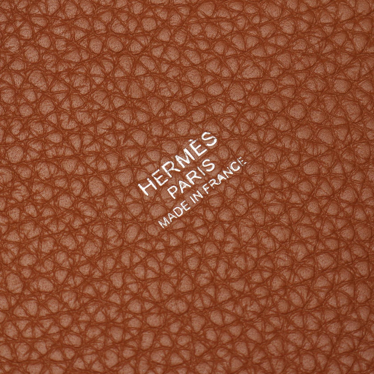 HERMES Picotin Lock PM HandbagGold Gold Brown/Beige Taurillon Clemence leather Calfskin (cowhide) Taurillon Clemence / Veau Swift leather 2101219862378