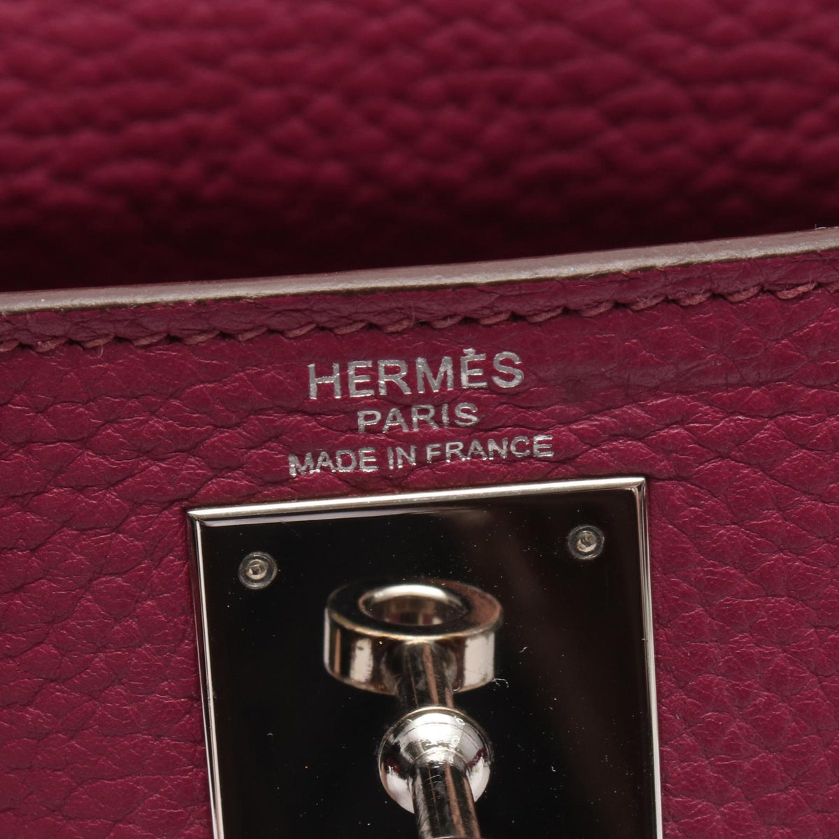 HERMES Kelly 28 Tosca, 2-Way, Internal Stitching HandbagTosca Tosca Purple Taurillon Clemence leather 2101219840734