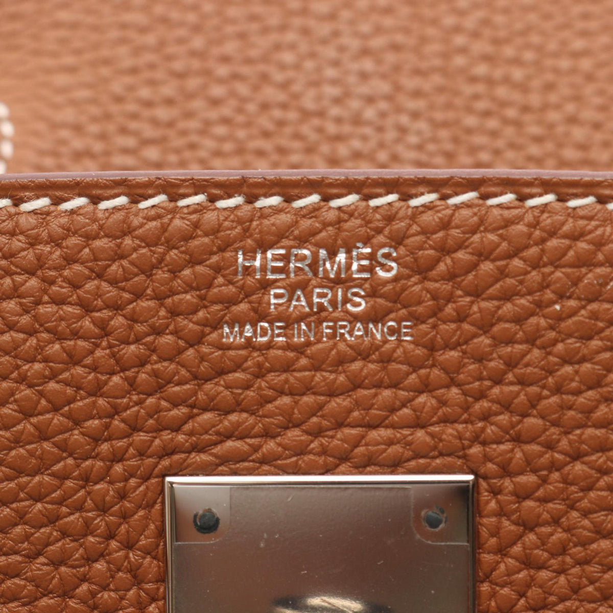HERMES Birkin 30 HandbagGold Gold Brown Togo leather leather Togo leather 2101219614601