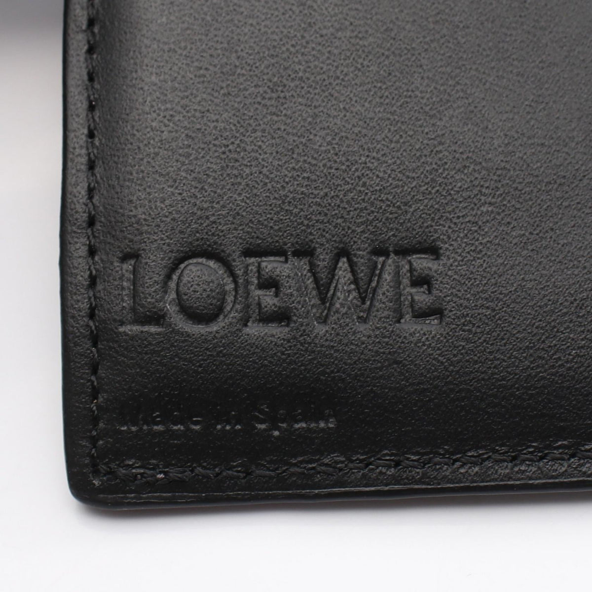 LOEWE Long Horizontal Wallet Bifoldpurse Gray leather C660978X01 2101219965710