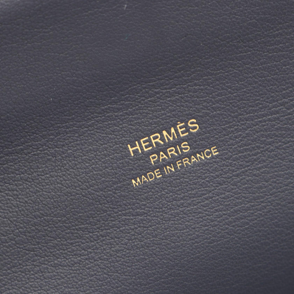HERMES Maximall 2WAY Shoulder BagBlue nuit Blue nuit Navy leather Vovolupt 2120100031600