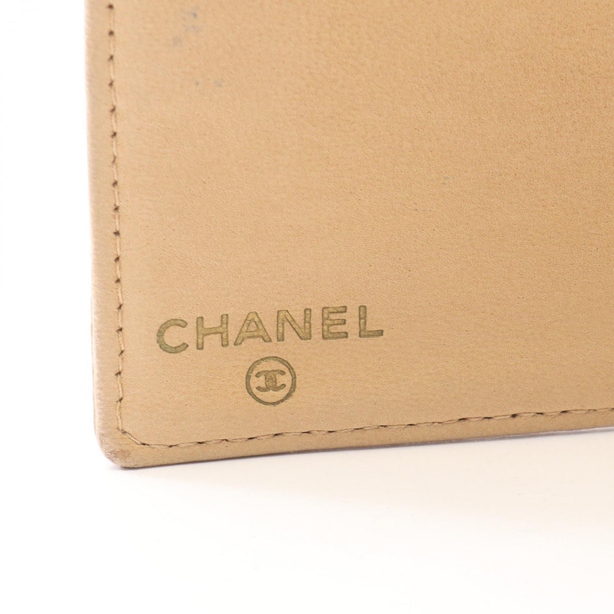 CHANEL Beige COCO Mark Grained Calfskin leather 2101220103750