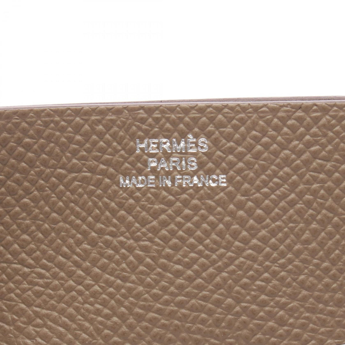 HERMES H Pocket Card Case Gray Epsom Other Epsom 2104102532273