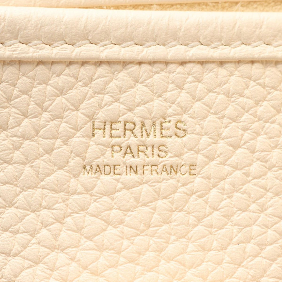 HERMES Evelyne 3 Troyes PM Shoulder BagNata Nata Beige Taurillon Clemence leather Taurillon Clemence 2107601114551
