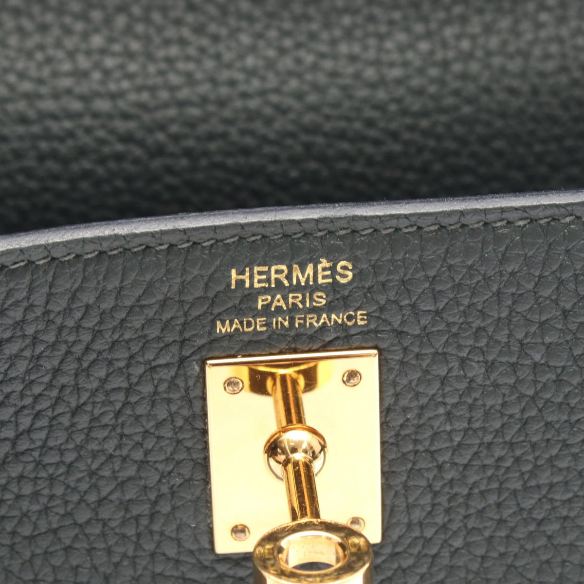 HERMES Kelly 25 HandbagVert anglais Vert anglais Green Togo leather leather Togo leather 2101219689593