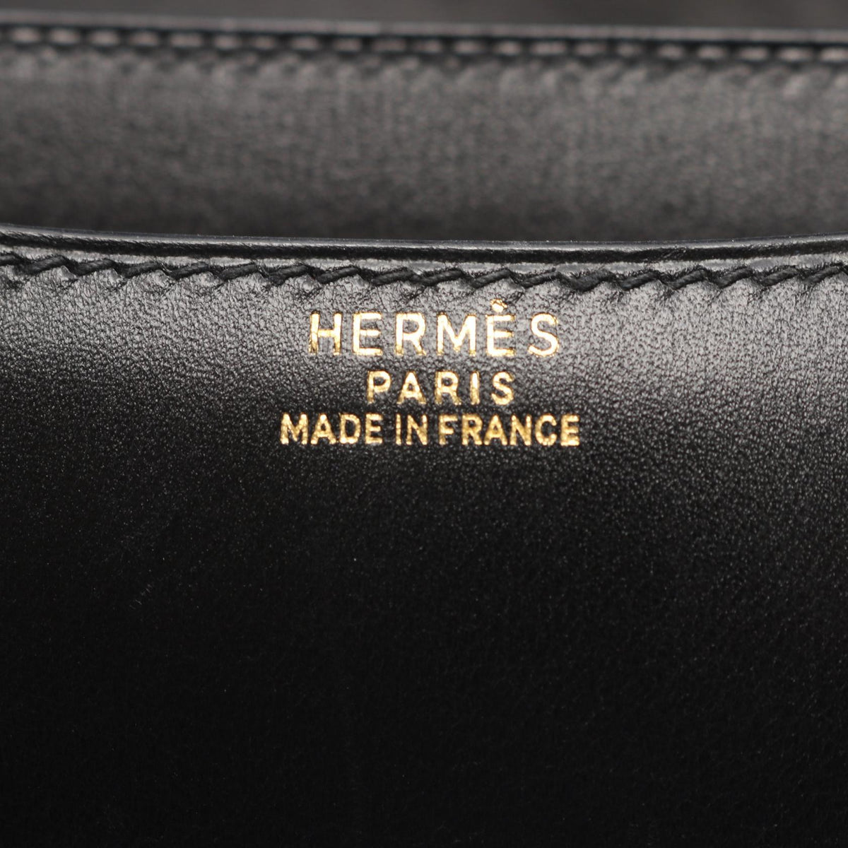 HERMES Constance 3 mini Shoulder Bag Black Box calf leather Calfskin (cowhide) 2101219652085