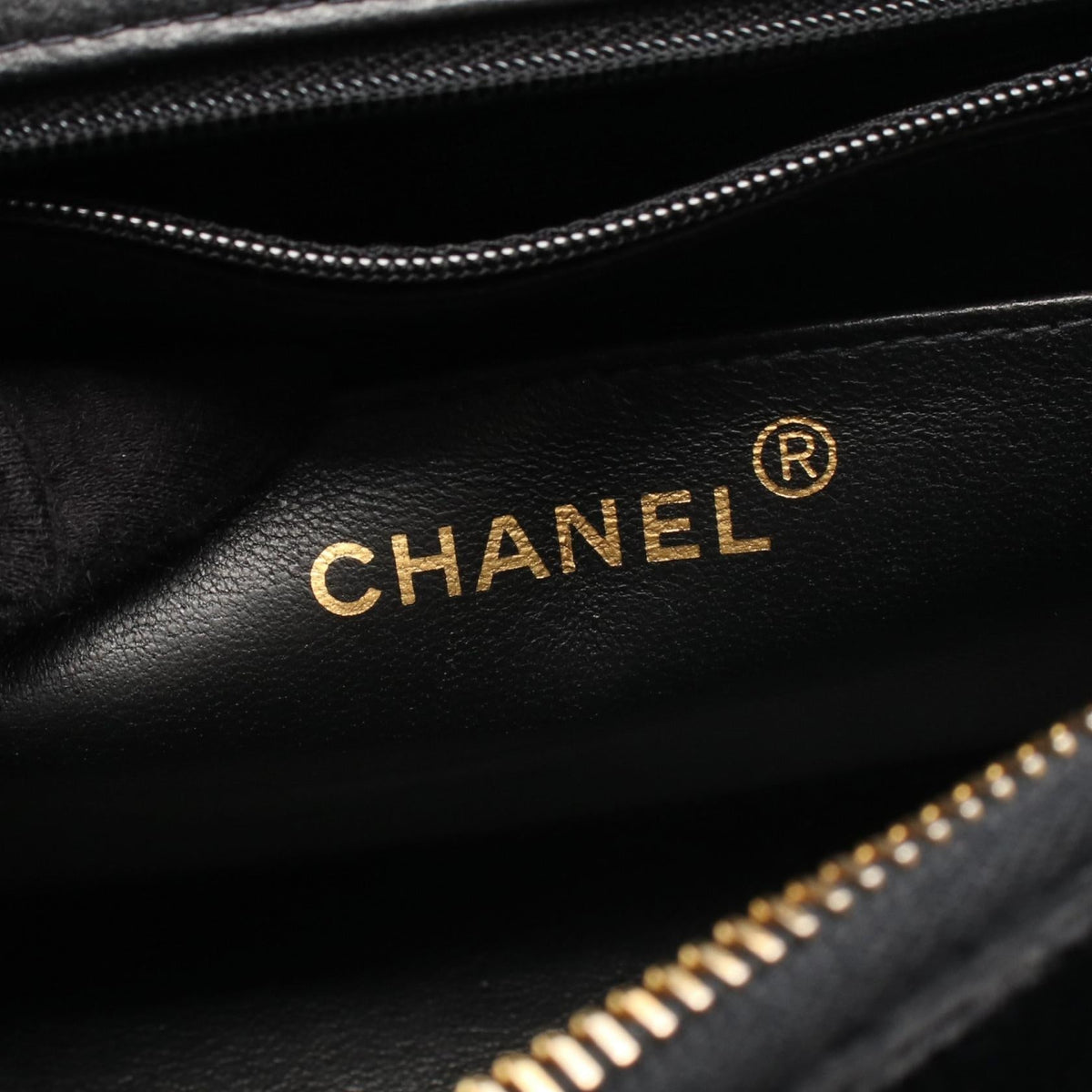 CHANEL Black Matelasse Fabric 2101219807973