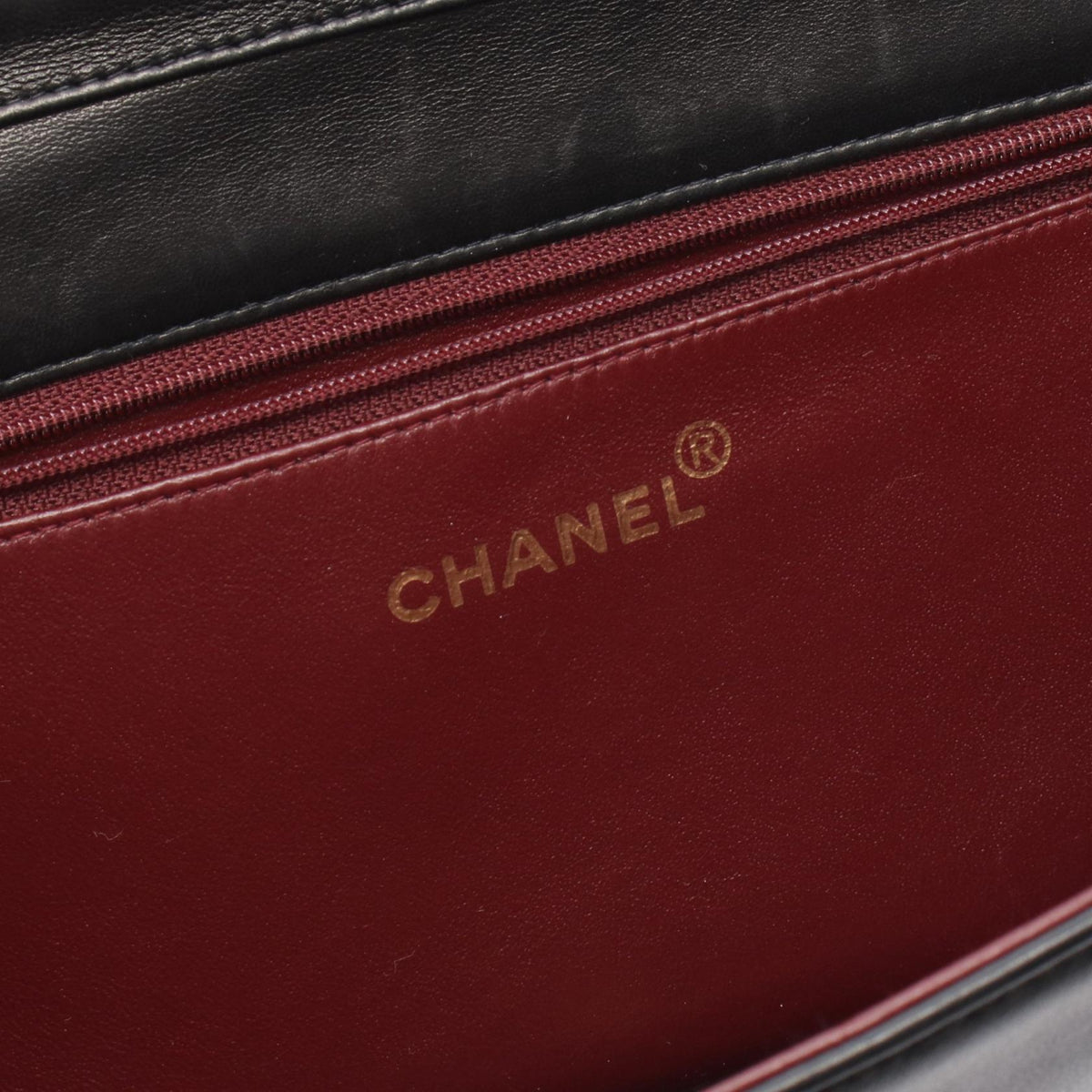 CHANEL Black Matelasse full flap Lambskin (sheep leather) 2101219832630