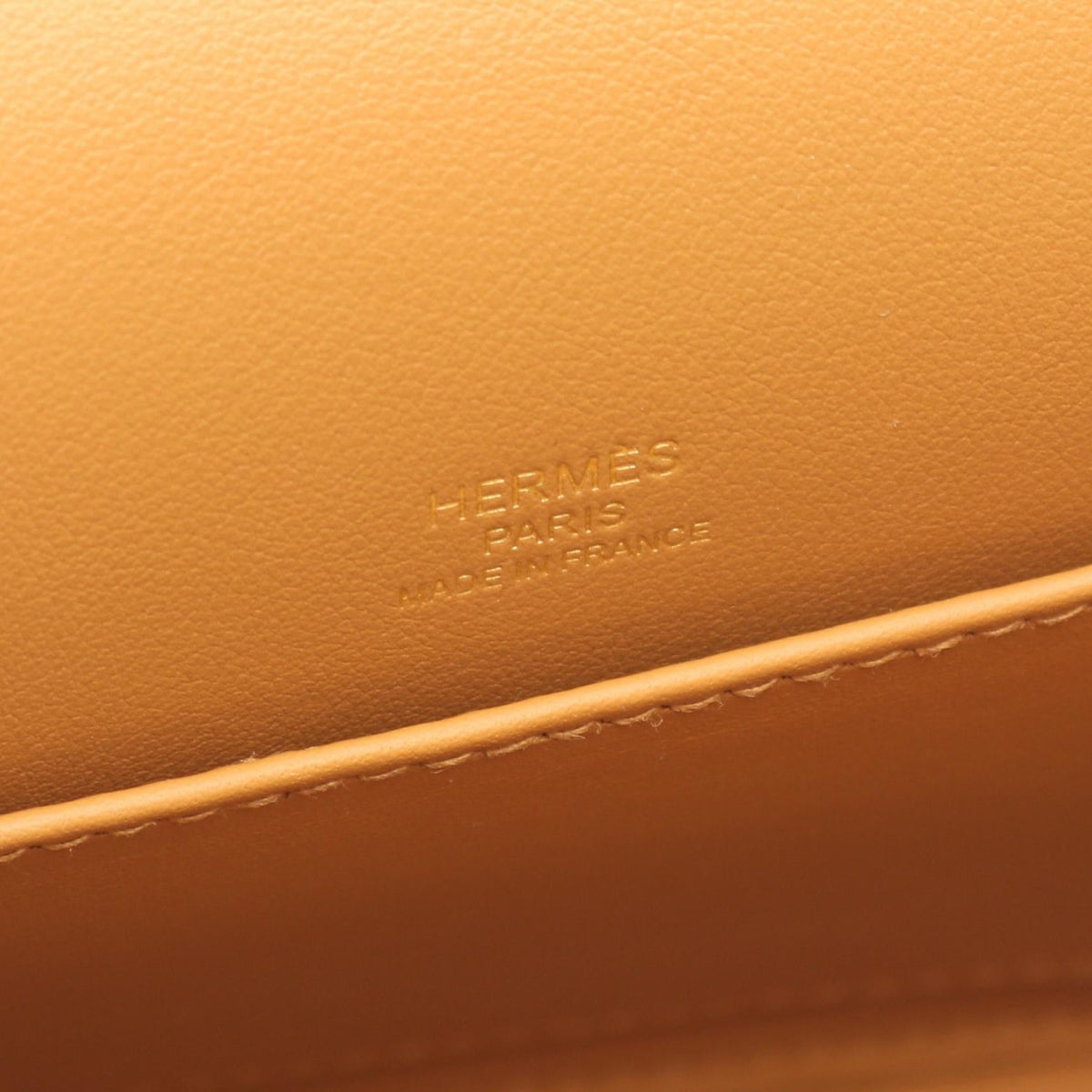 HERMES Geta Shoulder BagSesame Sesame Brown Chevre leather Chevre 2101219887838