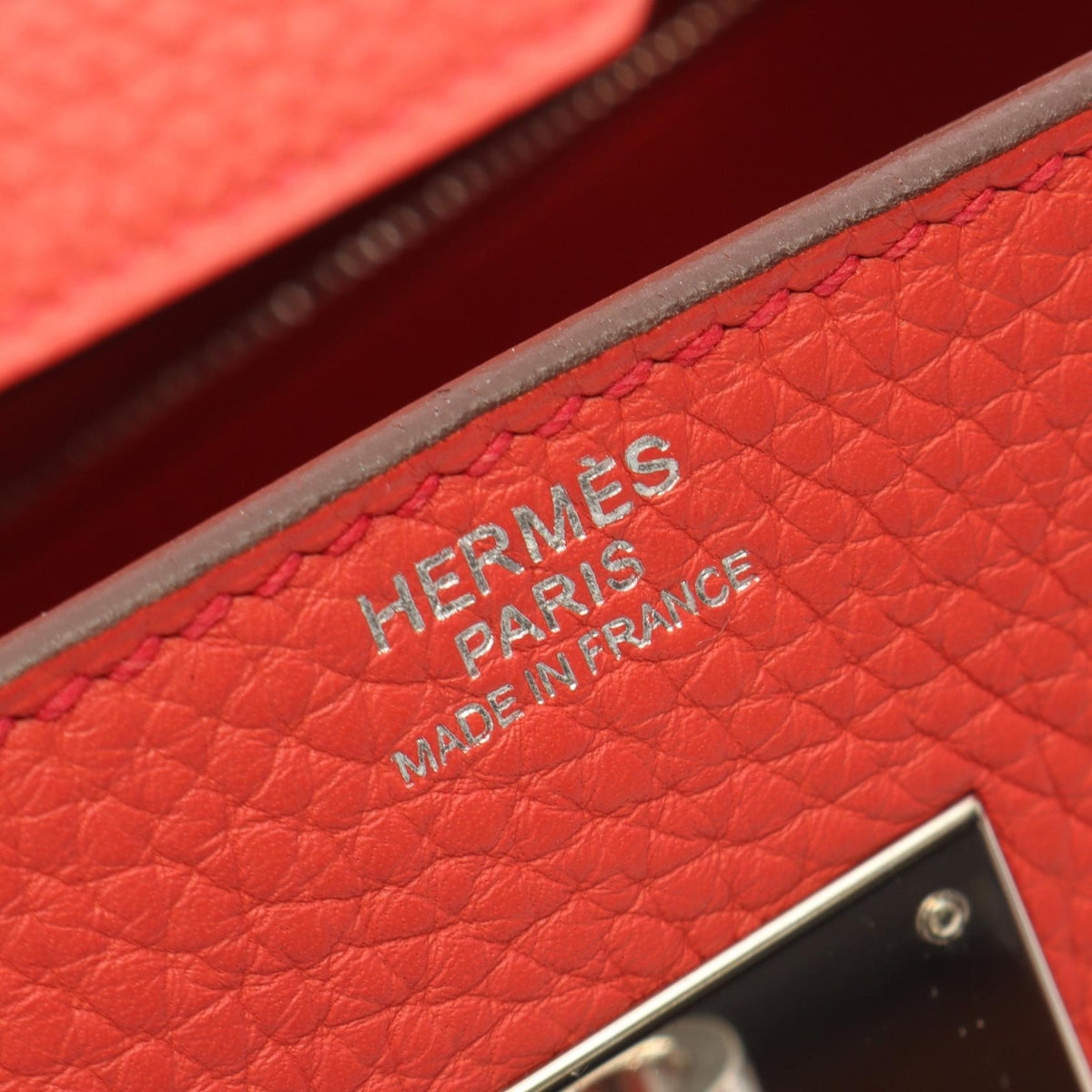 HERMES Birkin 30 Bougainvillier Handbag Pink Taurillon Clemence Other Taurillon Clemence 2101220016210