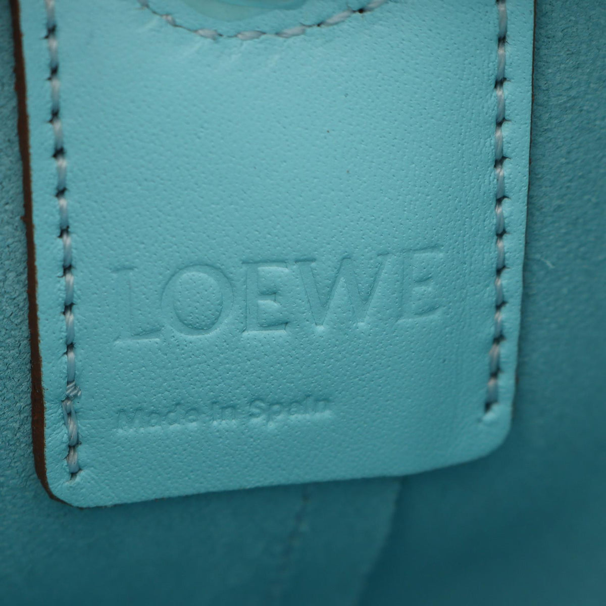 LOEWE Balloon Bag Nano 2WAY Shoulder Bag Blue leather A710R85X01 2101220016739