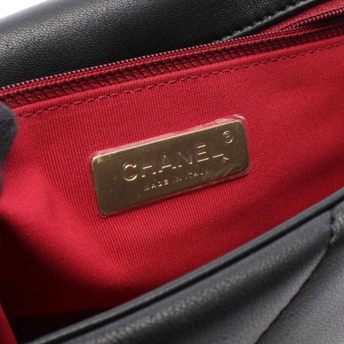CHANEL Black 19 dix-neuf 19 Matelasse leather AS1160 2104102530842
