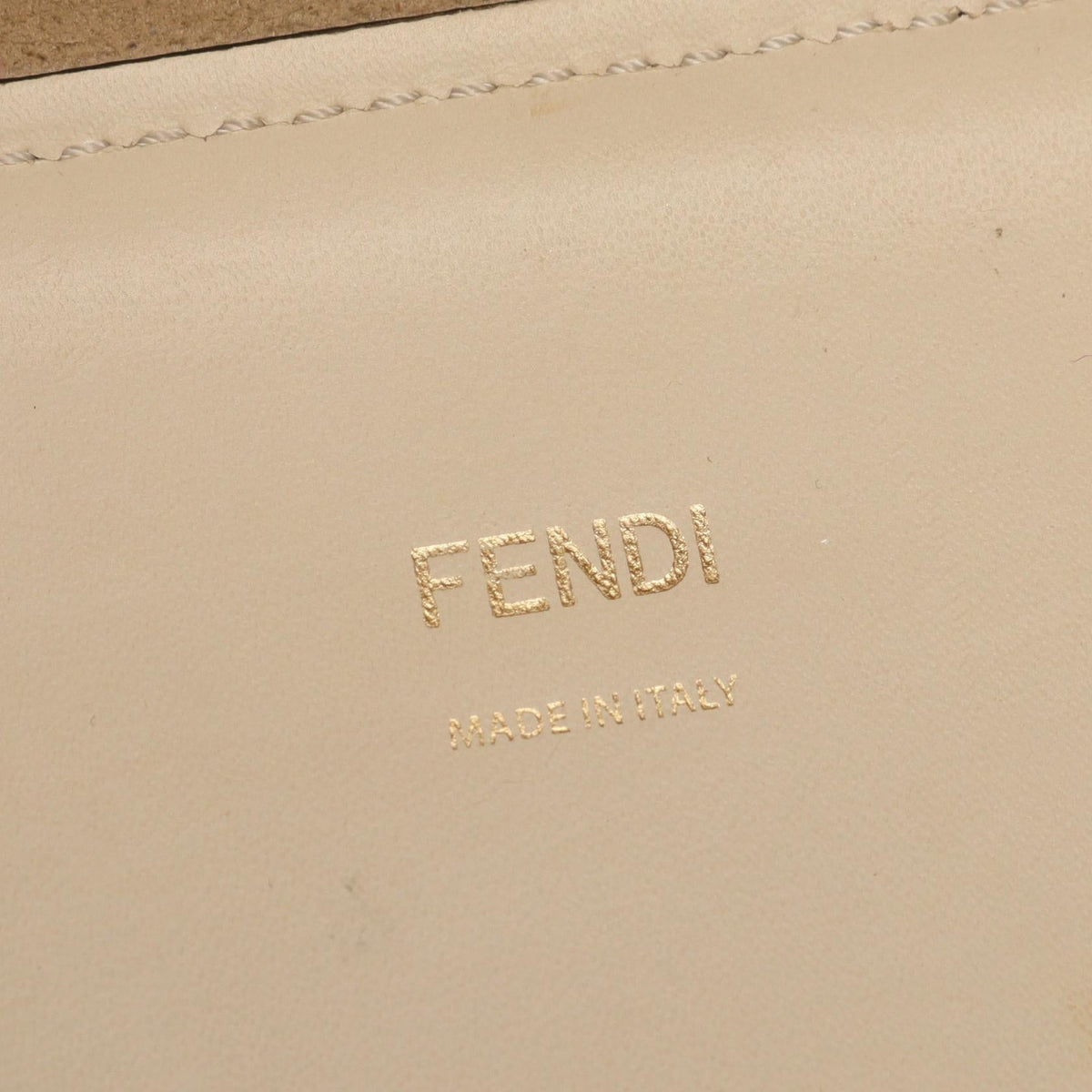 FENDI SUNSHINE MEDIUM 2WAY Tote Bag Beige/Gray leather 8BH386 2118800166135