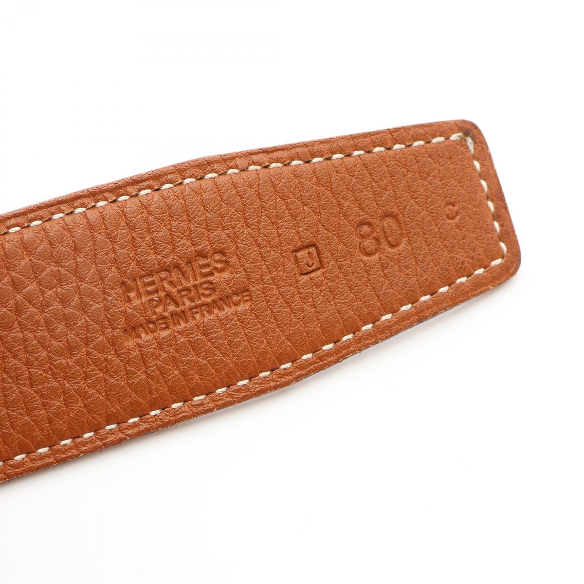 HERMES Constance H belt reversible belt Brown/Black Togo leather Calfskin (cowhide) Togo leather 2118400240228