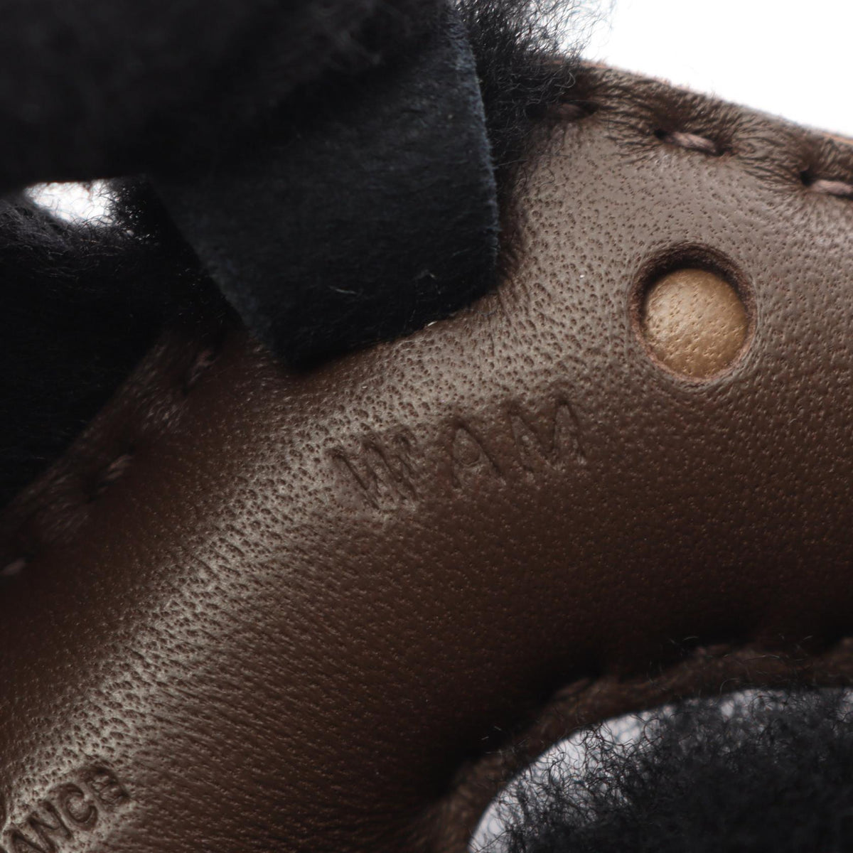 HERMES Buddy charm charm Black/Brown/Gray/Etoupe Grey Agneau milo Mouton leather Agneau milo 2104102476348
