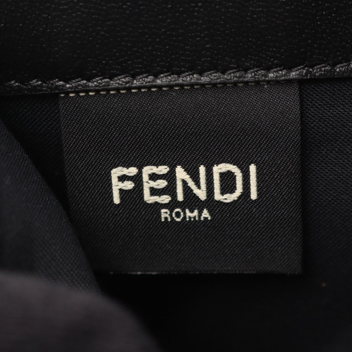 FENDI baguette Shoulder Bag Black leather 8M0365AAJDF0KUR 2101219497921