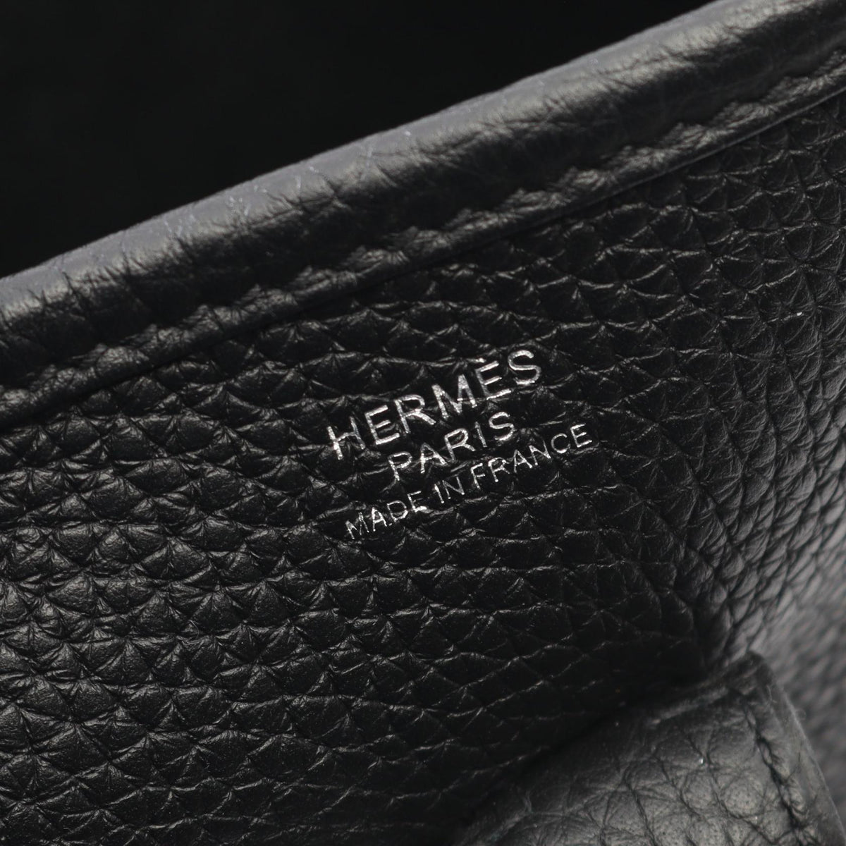 HERMES Evelyne 3 Troyes PM Shoulder BagNoir Black Noir Black Black Taurillon Clemence leather Taurillon Clemence 2101219605388