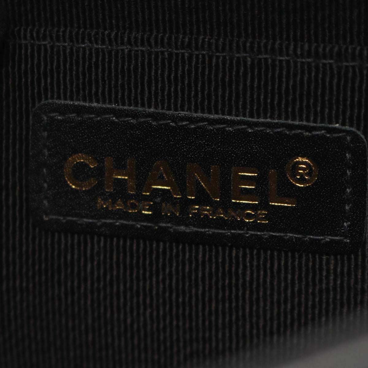 CHANEL Black Wild stitch leather 2101219598055