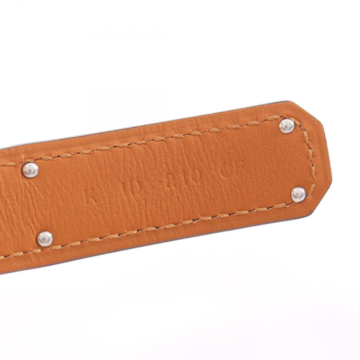 HERMES Kelly belt beltWhite White White Epsom leather Epsom 2104102524742