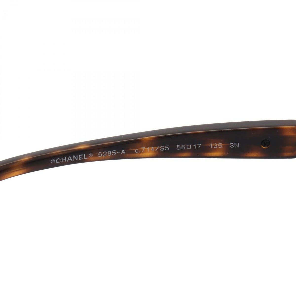 CHANEL Brown COCO Mark Gradation Plastic 5285-A 2118300091852