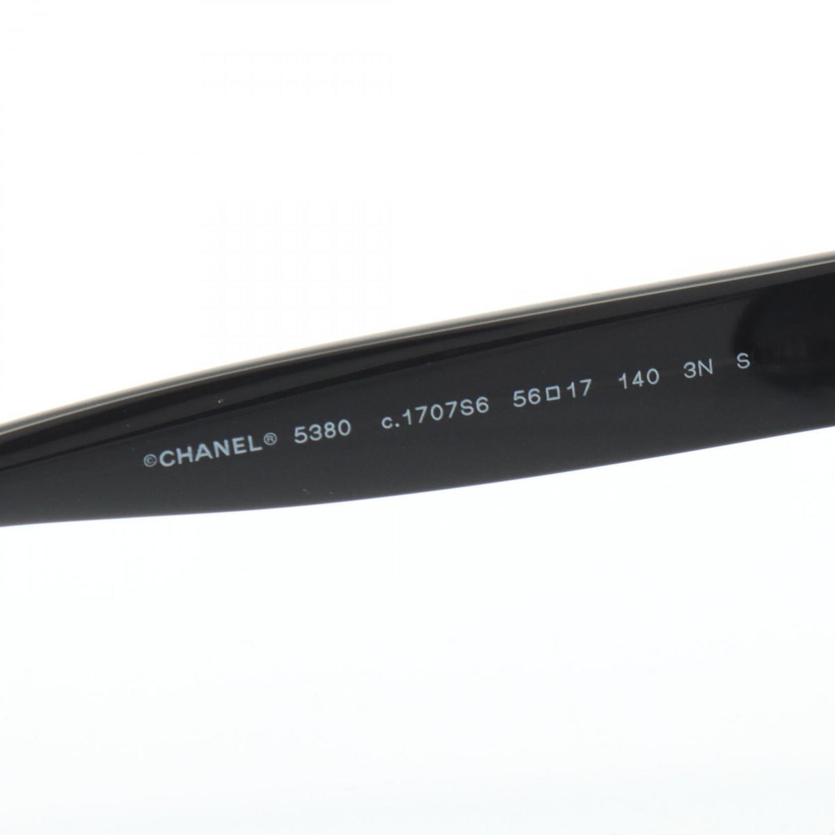 CHANEL Black COCO Mark Square Rame Other�Plastic 2101220050733