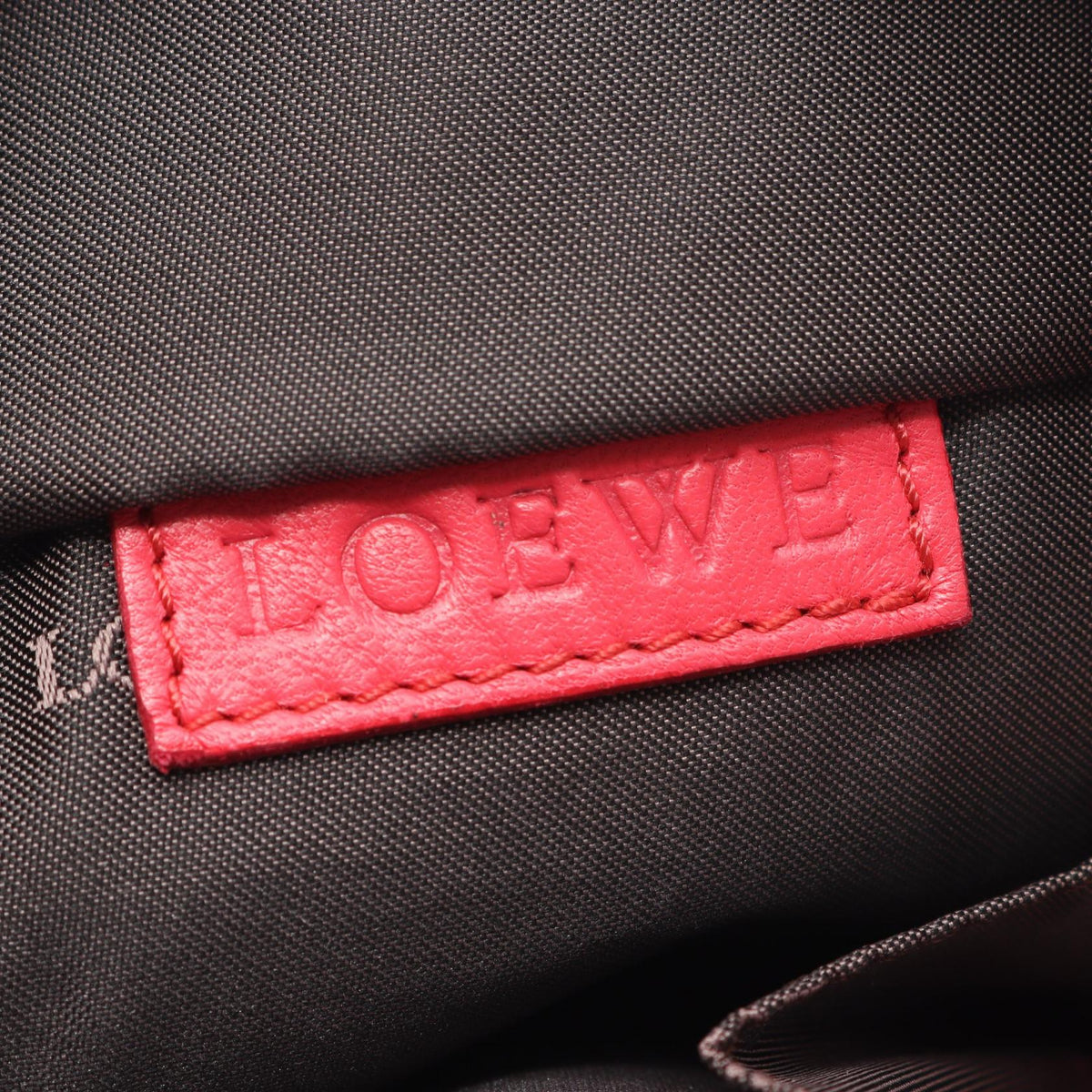 LOEWE Nappa Aire Handbag Orange/Pink leather 2101219823218